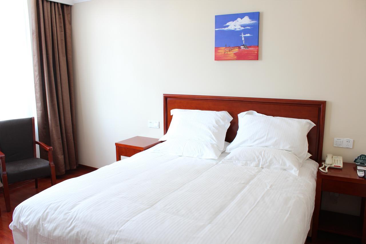 Greentree Inn Shanghai Songjiang University City New Songjiang Road Express Hotel Exterior foto