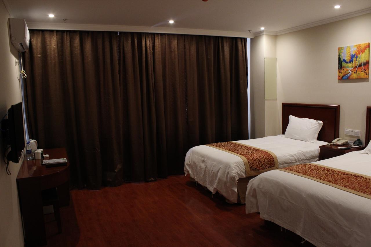 Greentree Inn Shanghai Songjiang University City New Songjiang Road Express Hotel Exterior foto