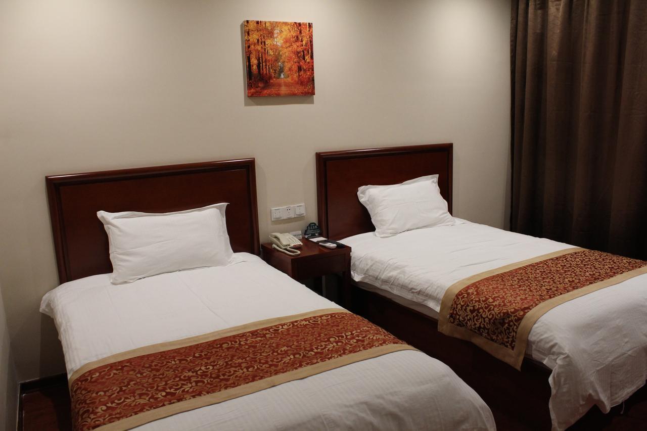 Greentree Inn Shanghai Songjiang University City New Songjiang Road Express Hotel Exterior foto