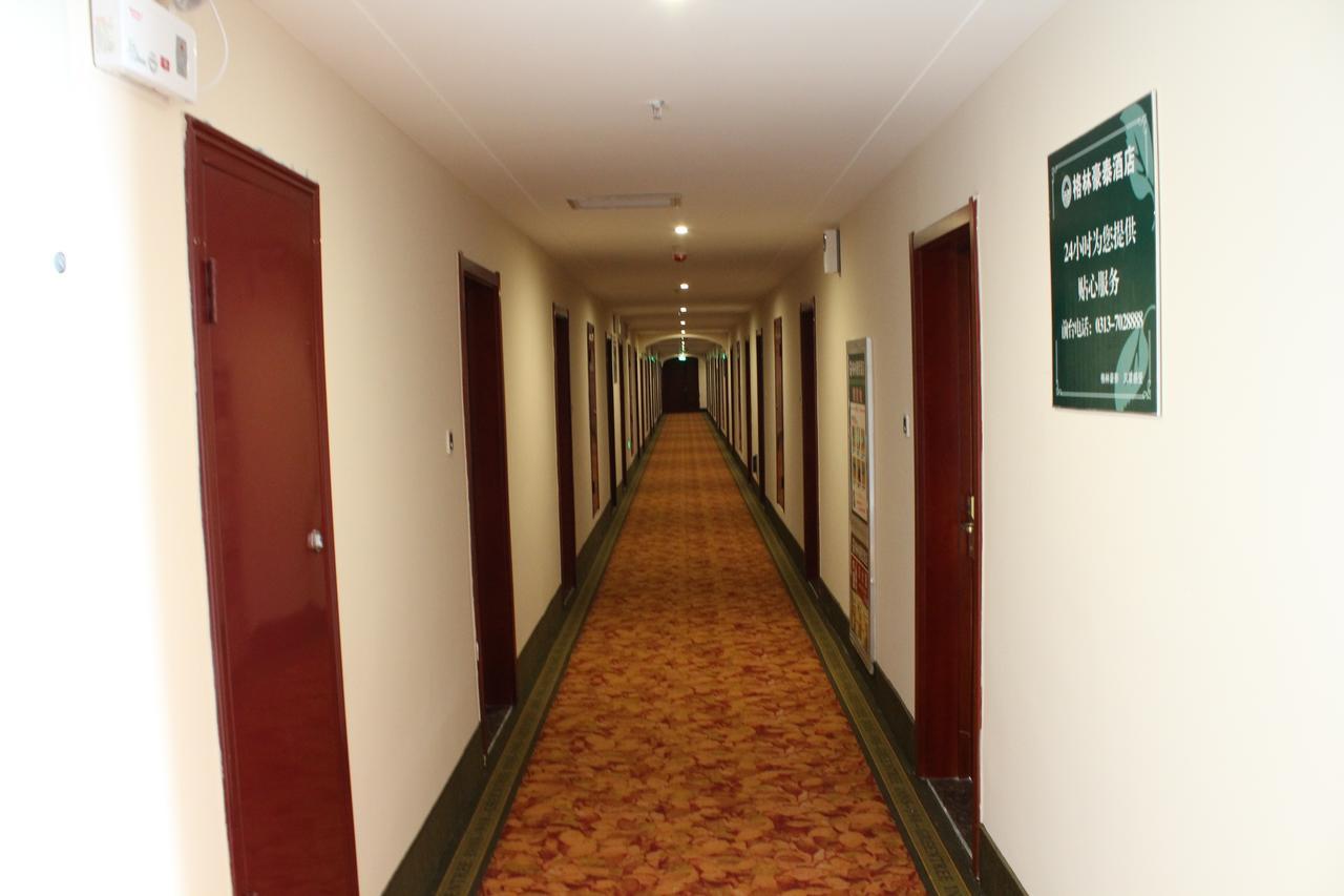 Greentree Inn Shanghai Songjiang University City New Songjiang Road Express Hotel Exterior foto